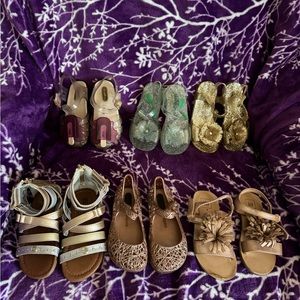 Mini Melissa , Michael kors , baby gap shoes lot